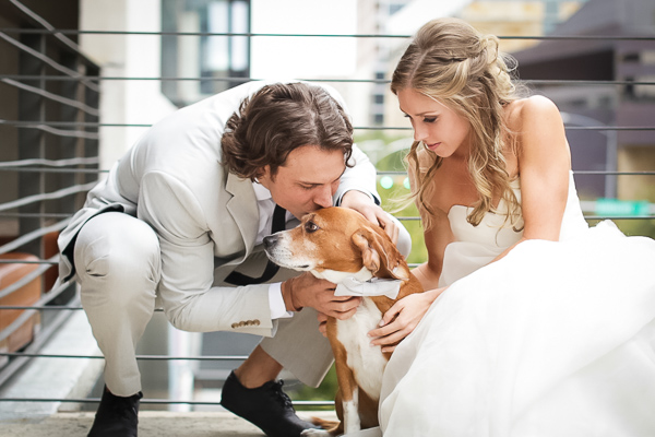 © Chasity Whittington --Savvy Images, newlyweds-and-dog