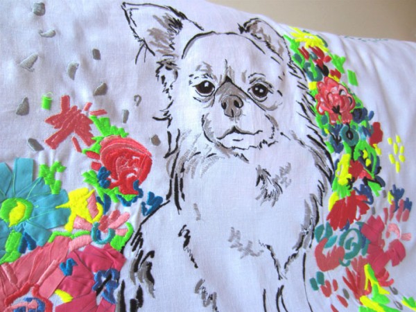 © Studio Legohead | Daily Dog Tag | custom-embroidered-pet-portrait