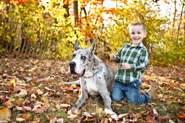 Paw Prints | Pet Portraits by Charlene | Daily Dog Tag | boy and his dog