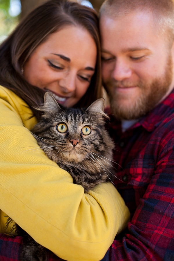 © Jamie K! Photography | one year anniversary photo session with a cat 