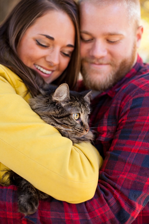© Jamie K! Photography | one year anniversary photo session with a cat 