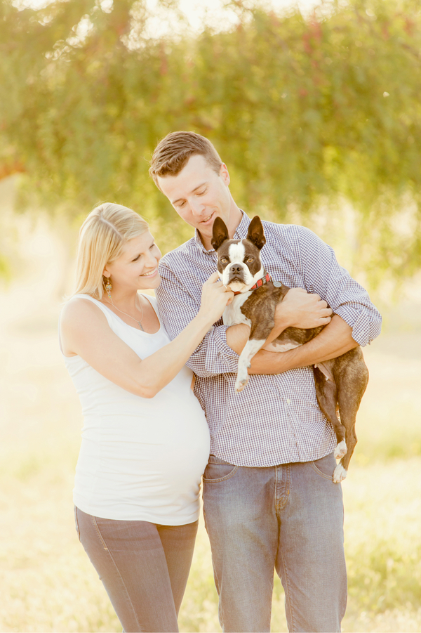 © Figlewicz Photography  | maternity portraits with dog, southern-CA-lifestyle-pet-photography