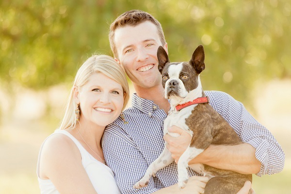 © Figlewicz Photography | maternity portraits with dog, lifestyle-family-pet-photography, Boston Terrier