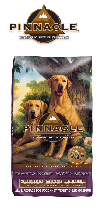 Pinnacle grain free pet food