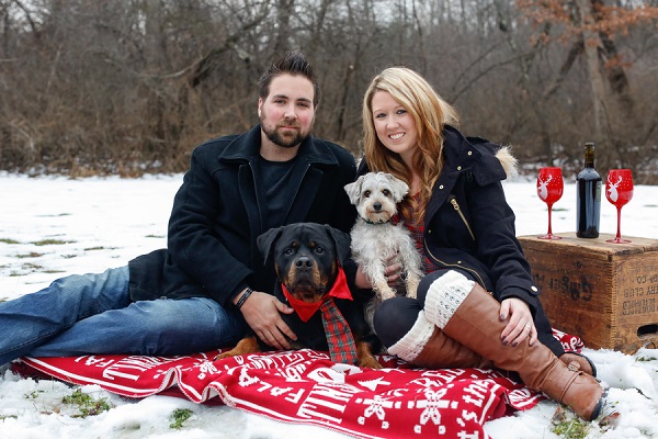 Brooke_Ellen_Photography_Rottweiler, Schnoodle, Christmas card photos