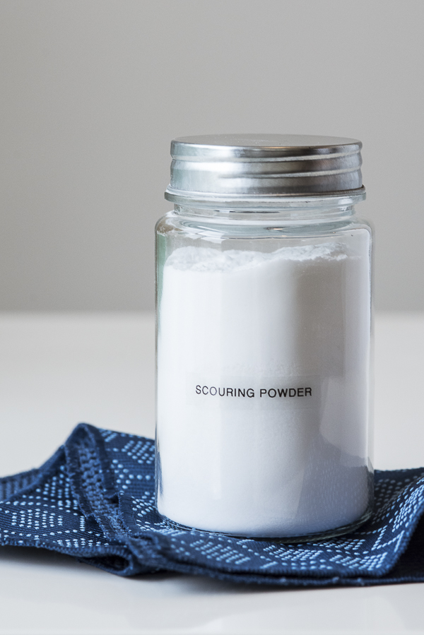 DIY scouring powder, cleaning tips for dog owners, pet-safe