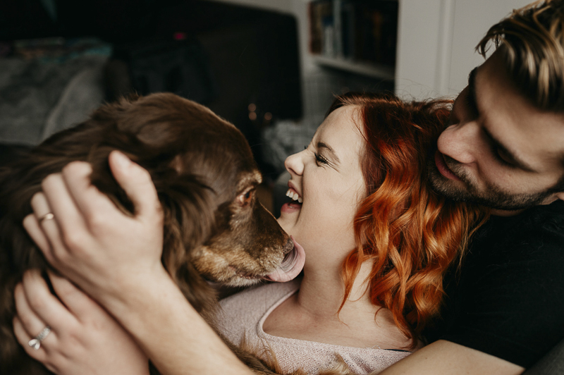 Family portraits with dog | ©Empiria Studios | Minneapolis photographer