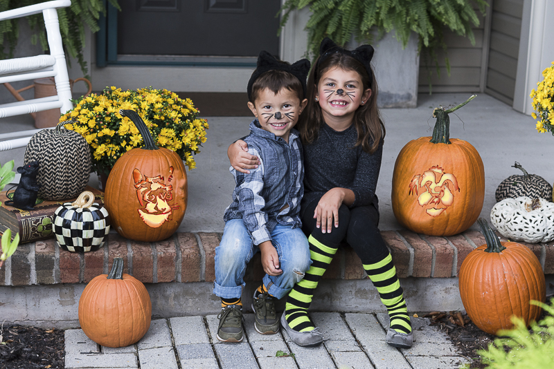 cute kids at Howl-O-Ween, pumpkins for pet lovers, © Alice G Patterson Photography, Syracuse lifestyle photography