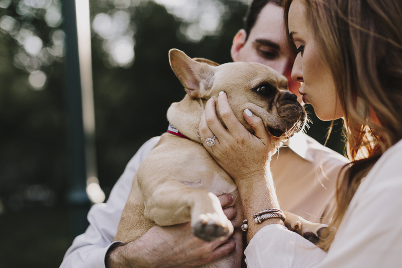 woman kissing Frenchie, dogs are the best, ©Alyssa Barletter Photography