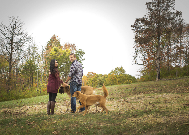 ©Irish Eyes Photography | fall family photos with dogs
