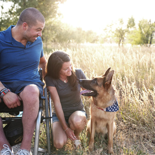 Happy Tails:  Gunner the German Shepherd