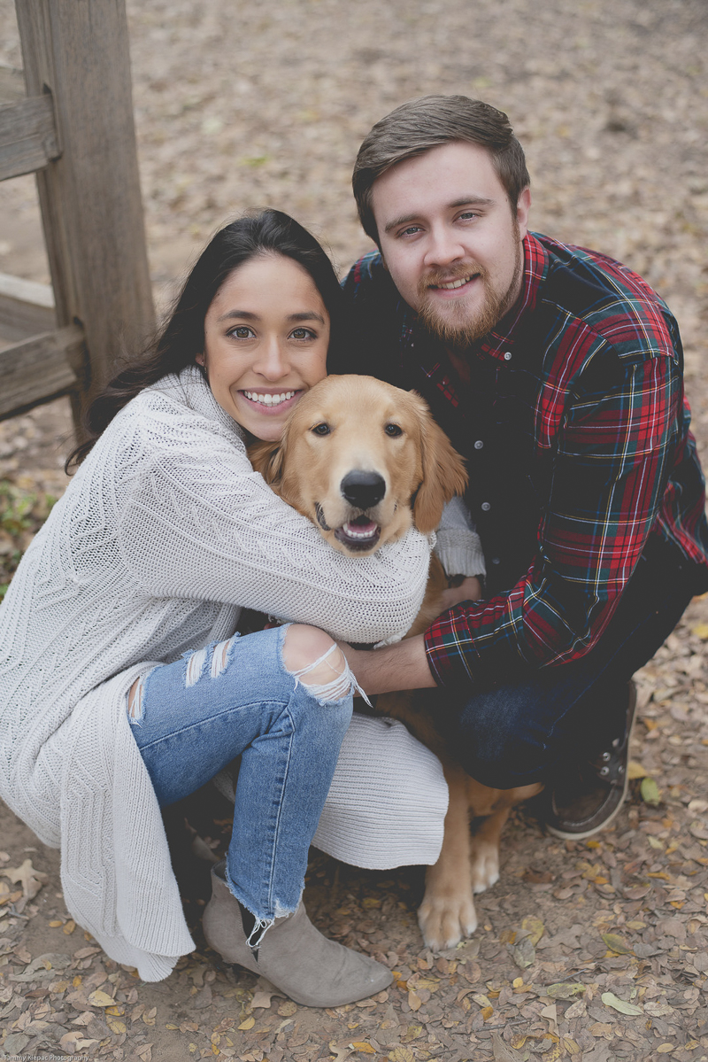 family photos with a dog | ©Tammy Klepac Photography 