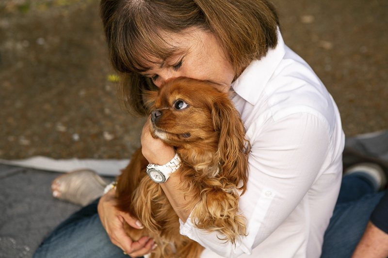 love between woman and her dog, woman's best friend, creative dog photography | ©Mandy Whitley Photography | Nashville lifestyle photography for pets and their people