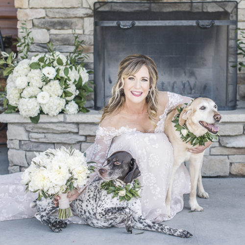 Best (Wedding) Dogs:  Scout and Leyna