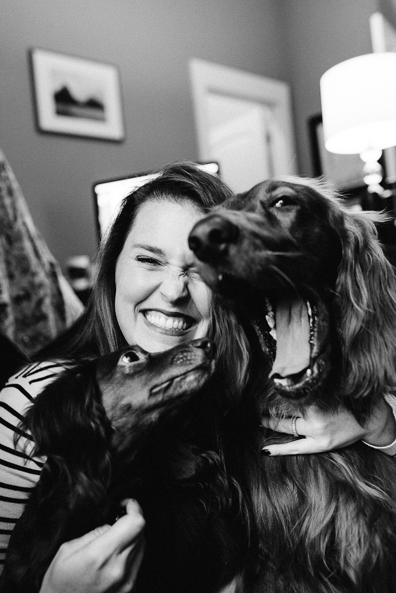 woman's best friends, woman and her dogs | ©Dailey Alexandra Photography | lifestyle pet portraits, Aiken, SC