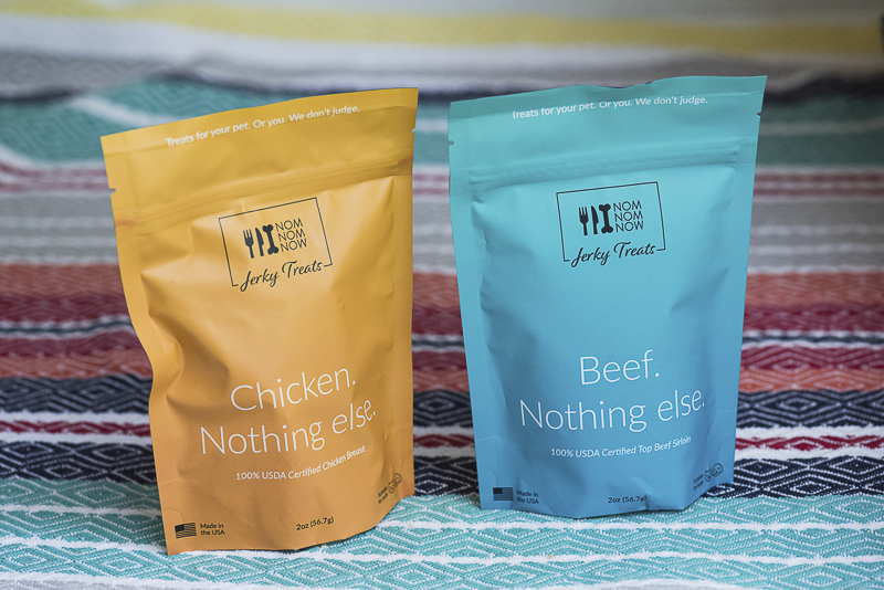 NomNomNow Jerky treats for dogs and cats | ©Alice G Patterson Photography | pet product photography