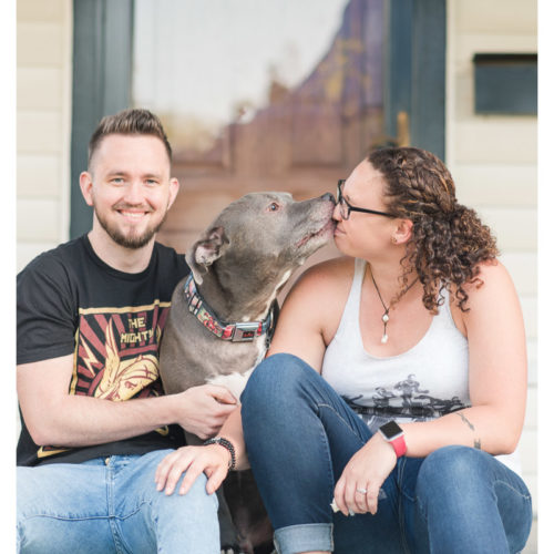 Happy Tails: Dog-Friendly Family Portraits | Fort Wayne, IN