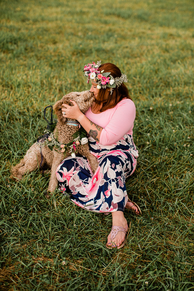 Goldendoodle, lifestyle pet photography, Princeton, WV | Jasmine White Photography
