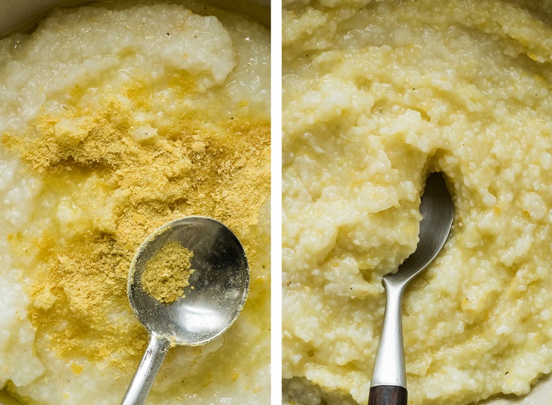 ©Alice G Patterson Photography | grits with nutritional yeast