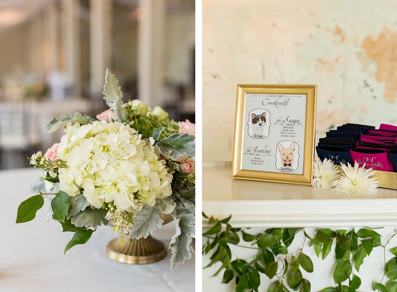 ways to include pets in a wedding, signature cocktails, © Jessica Hunt Photography 