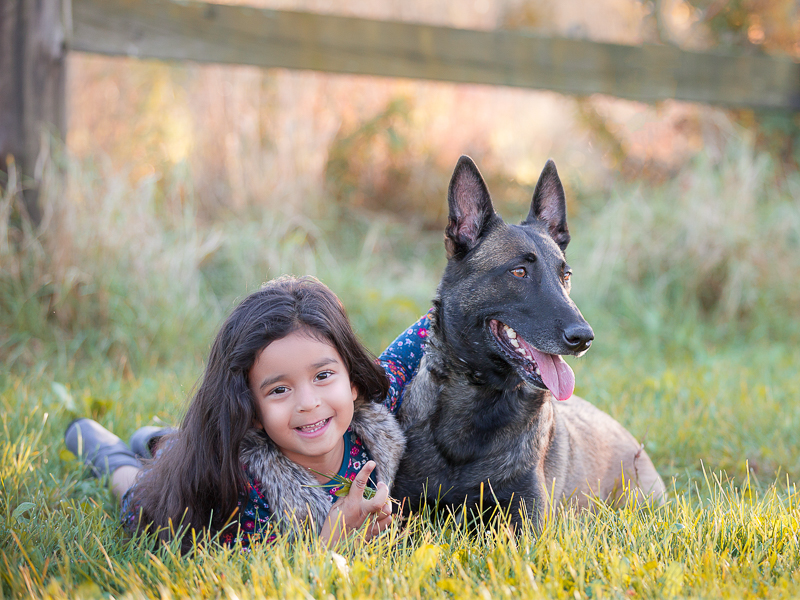 adorable little girl and her dog, kids and dogs portraits, ©Terri J Photography | Toronto, Ontario
