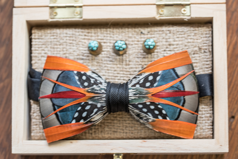 bowtie detail | Rustically Romantic Photography by Darby Johnson