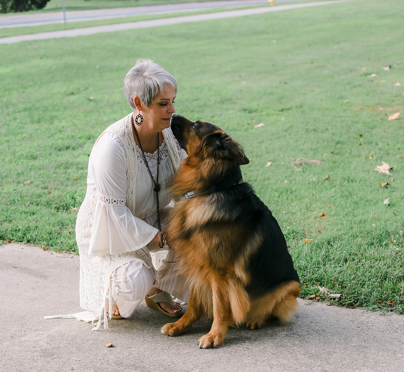 bond between woman and her dog | ©Ashley Elizabeth Photography, Mechanicsville, MD