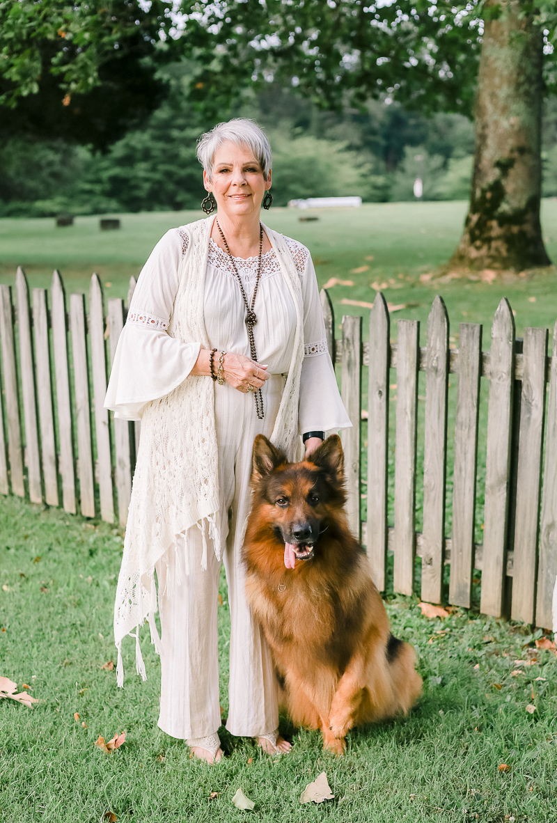 woman and her German Shepherd, dogs and people portraits | ©Ashley Elizabeth Photography, Mechanicsville, MD