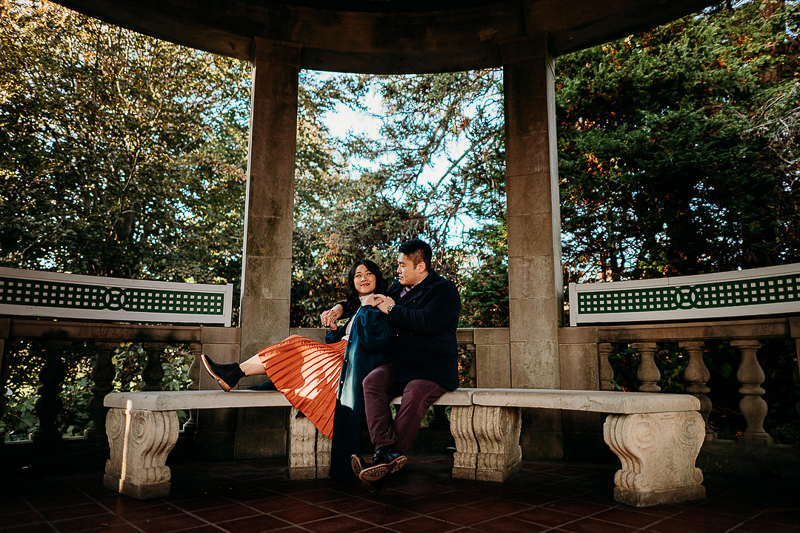 couple in gazebo, © Terrence Irving Photography | Waterford, CT