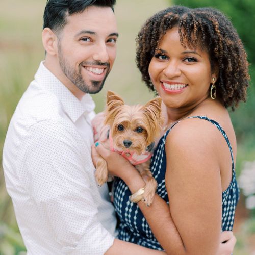 Dog-friendly Engagement Session | Bok Tower Gardens