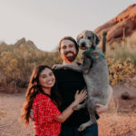 Dog-friendly Engagement Shoot | Papago Park, Tempe, AZ