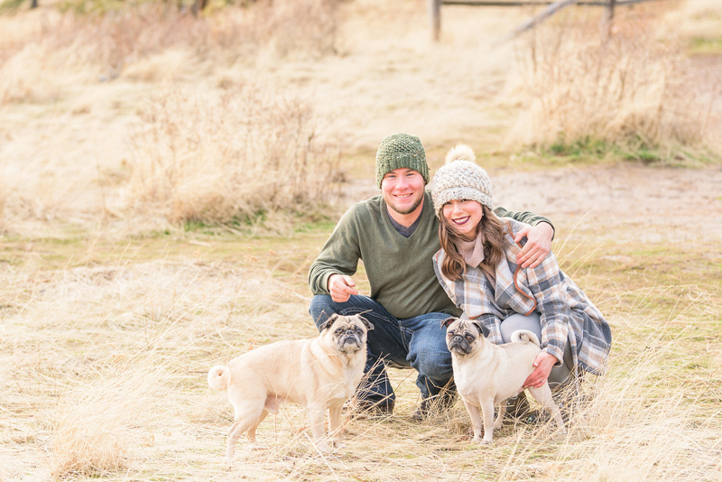 dog-friendly engagement session, , Pullman, WA ©Savvy Leigh Photography